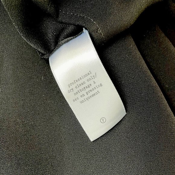 Rag & Bone Black Long Sleeve Tux Shirt - Picture 5 of 5